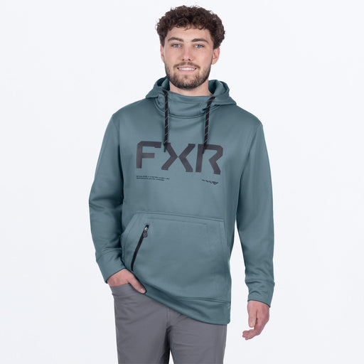 FXR HYDROGEN TECH PULLOVER HOODIE 2025 - Steel