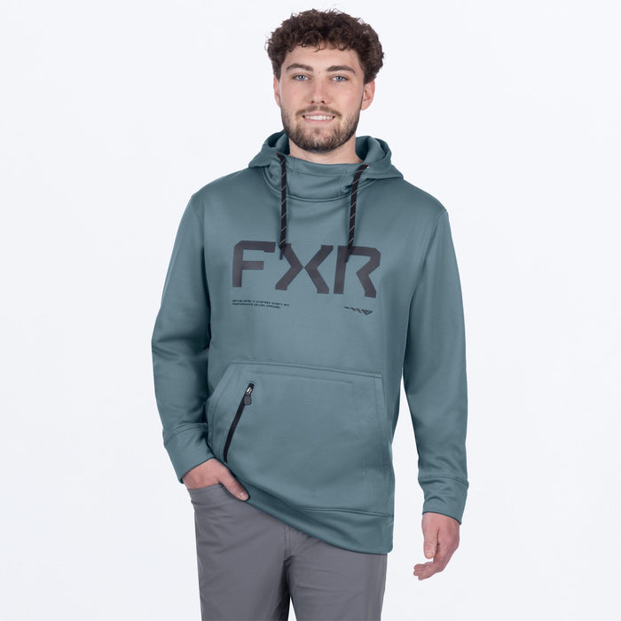 FXR HYDROGEN TECH PULLOVER HOODIE 2025 - Steel