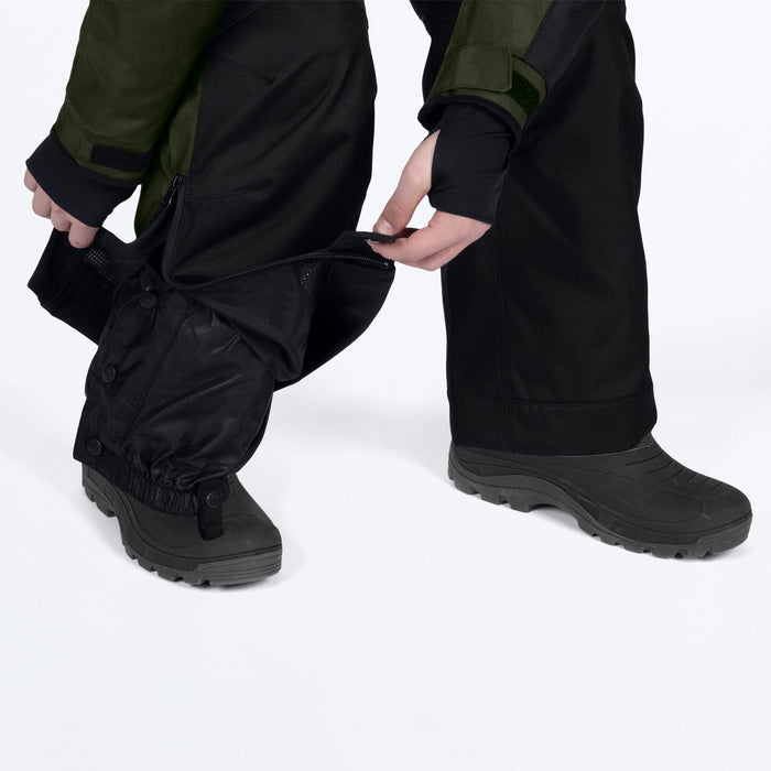 FXR YOUTH COLD CROSS CX MONOSUIT 2025 - Army Camo/Orange