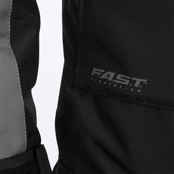 FXR Evolution F.A.S.T.™ Insulated Monosuit inBlack/Charcoal