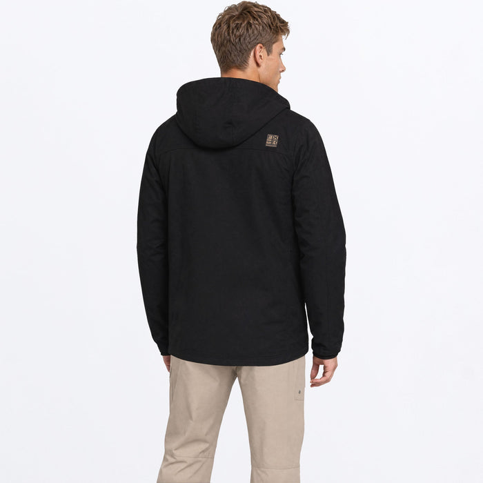 FXR ROUGHNECK MEN'S LIFESTYLE CANVAS JACKET in Black