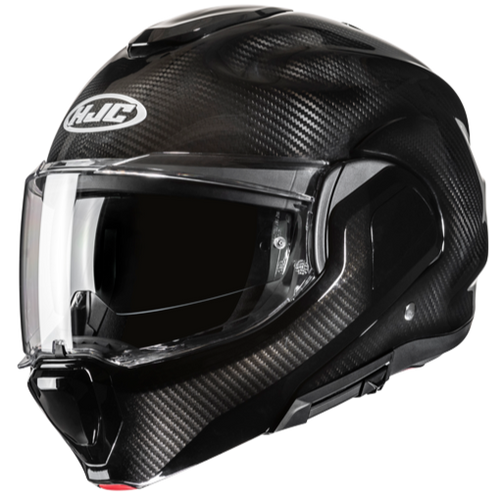 HJC F100 CARBON HELMET 2026 in Carbon Black