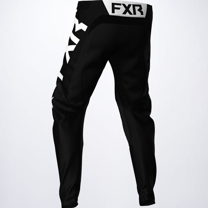 FXR Podium Pants in Black/White - Front