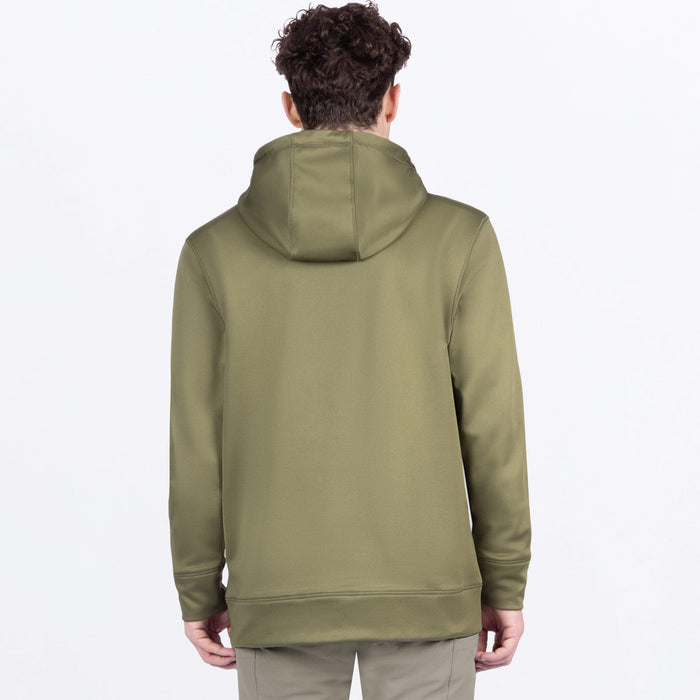 FXR  HYDROGEN TECH PULLOVER HOODIE 2025 in Moss/Stone