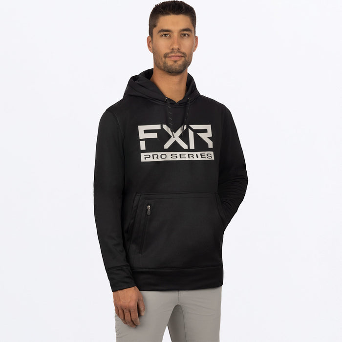 FXR Unisex Pro Tech Pullover Hoodi Black/Grey