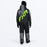 FXR YOUTH COLD CROSS CX MONOSUIT 2025 - Black/Charcoal/Lime