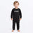 FXR INFANT STACK ONESIE in Black