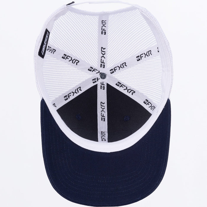 FXR RACE DIV HAT SNOW 2027 in Navy/Red