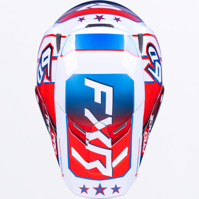 FXR 6D ATR-3 RACE DIV. HELMET 2025 - Patriot