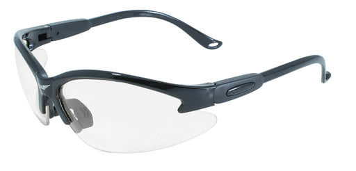GLOBAL VISION COUGAR CL SUNGLASSES in Black - Clear Lens
