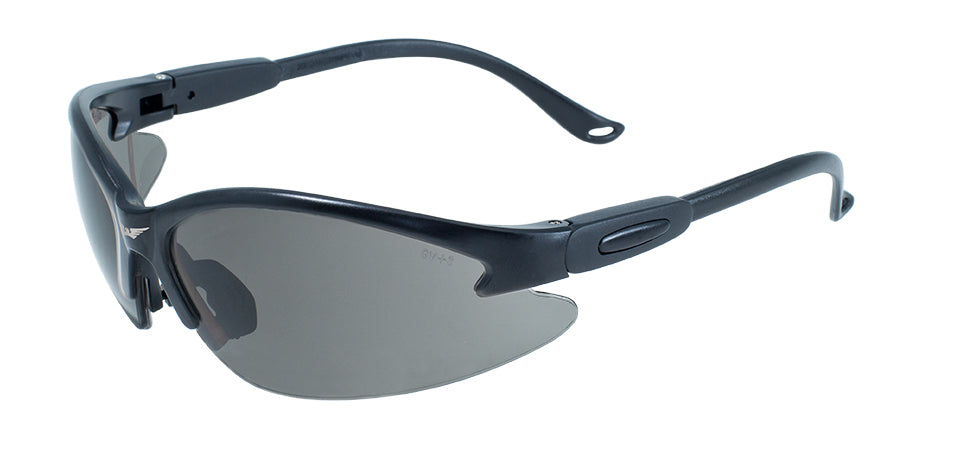 GLOBAL VISION COUGAR CL SUNGLASSES in Black - Smoke Lens