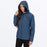 FXR WOMEN'S HYDROGEN SOFTSHELL JACKET in Dark Steel/Black