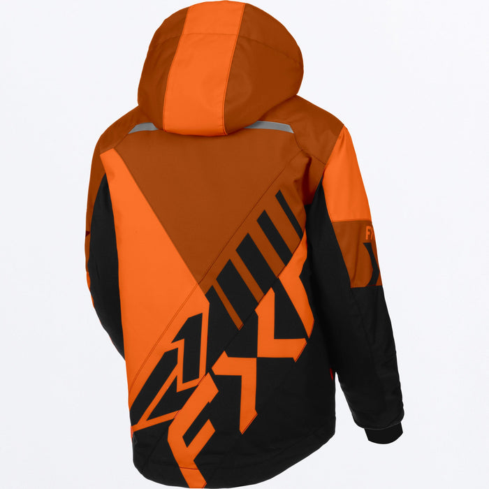 FXR YOUTH COLD CROSS CX JACKET 2025 - Orange/Black
