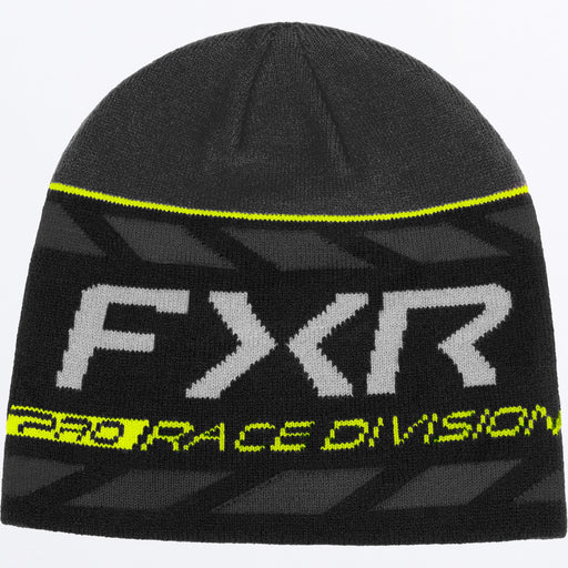 FXR RACE DIVISION BEANIE 2025 - Asphalt/HiVis