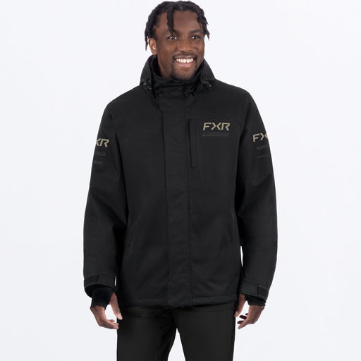 FXR ASCEND JACKET in Black/Stone