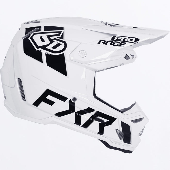 FXR 6D ATR-3 RACE DIV. HELMET 2025 - Checker