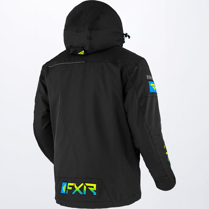 FXR Ranger Jacket in Black/Blue/Hi Vis