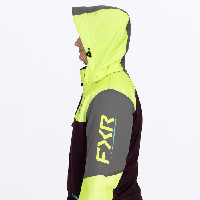 FXR Women's Revo F.A.S.T.™ Monosuit in Plum/TI/Muted Vis