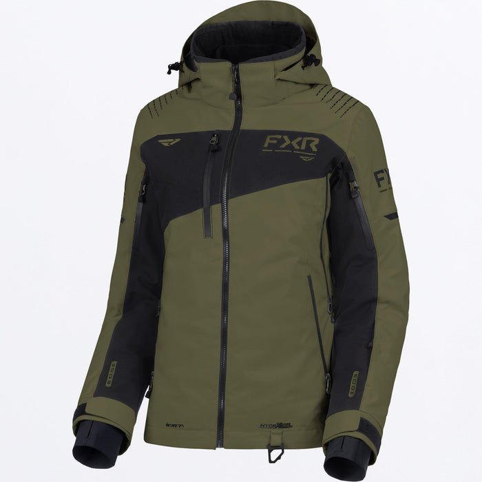 FXR EDGE 2-IN-1 JACKET in Moss/Black