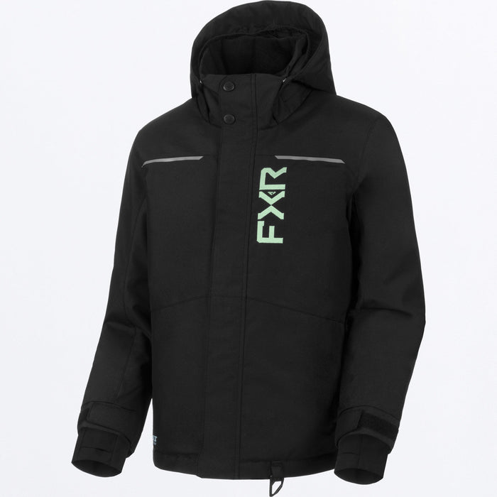 FXR YOUTH KICKER JACKET 2025 - Black/Lt. Sage