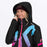 FXR COLD CROSS CX LITE MONOSUIT in Black/Razz-Blue Fade