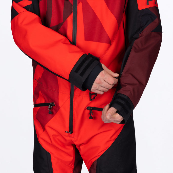 FXR COLD CROSS CX F.A.S.T.™ INSULATED MONOSUITS 2026 - Red/Oxblood
