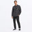 FXR HD FLANNEL SHIRT in Black/Asphalt