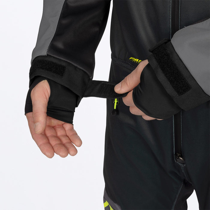 FXR REVO F.A.S.T. Monosuit in Asphalt/Ti/HiVis