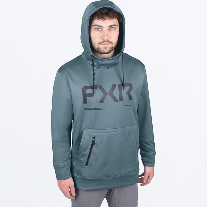 FXR HYDROGEN TECH PULLOVER HOODIE 2025 - Steel