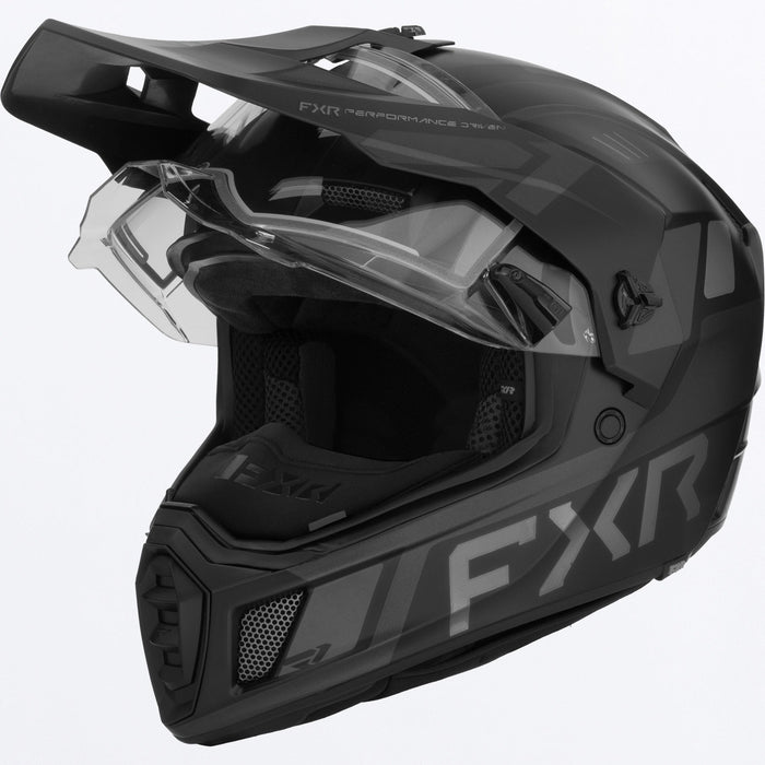 FXR CLUTCH X HELMET 2025 - Black Ops