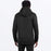 FXR BRANDABLE TECH PULLOVER HOODIE in Black