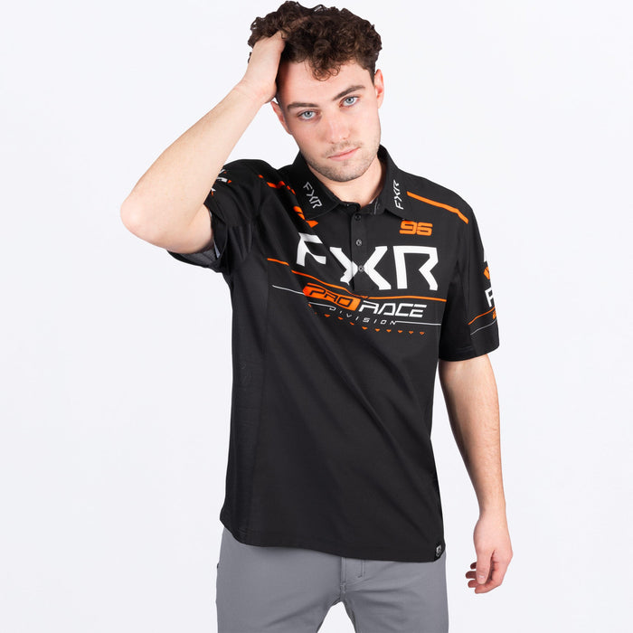 FXR RACE DIVISION PERFORMANCE UPF POLO SHIRT 2025 - Race Div LE 
