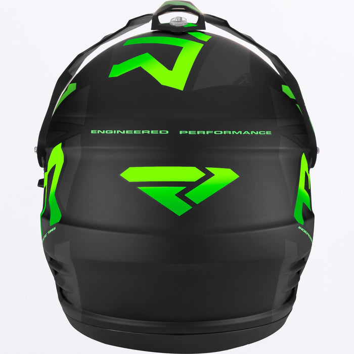 FXR Torque X Team Helmet With E-shield And Sun Shade in Black/Lime
