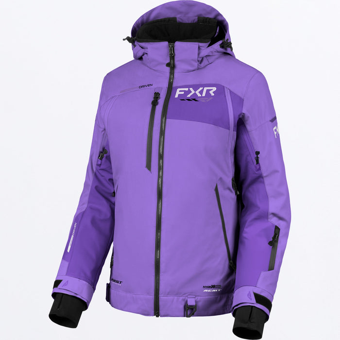 FXR WOMEN'S VELOCITY R-FX 2-IN-1 JACKET 2025 - Amethyst