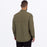 FXR BREEZE PERFORMANCE UPF LONGSLEEVE SHIRT in Black/Stone