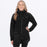 FXR WOMEN'S SAPPHIRE SHERPA JACKET in Black