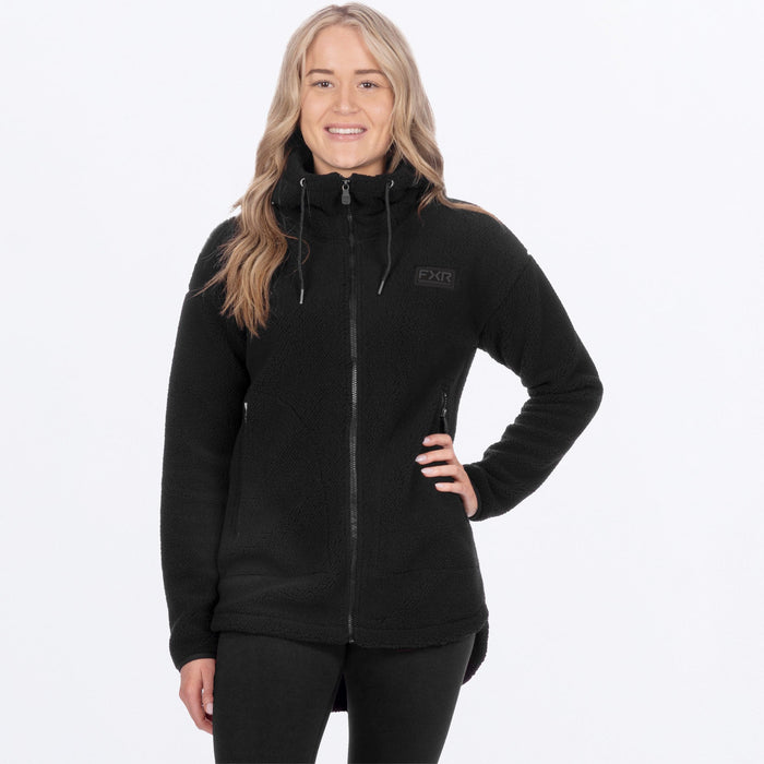 FXR WOMEN'S SAPPHIRE SHERPA JACKET in Black
