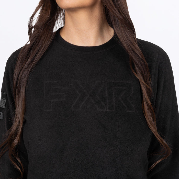 FXR WOMEN'S PYRO THERMAL LONGSLEEVE in Black
