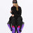 FXR Women's Revo F.A.S.T.™ Monosuit in Black/Amethyst/Charcoal