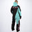 FXR Ranger Instinct Lite Women's Monosuit in Black/OceanFoam/Elec Pink
