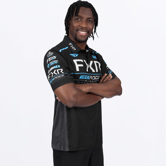 FXR RACE DIVISION PERFORMANCE UPF POLO SHIRT 2025 - Club MX