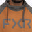 FXR Trainer Premium Lite Pullover Hoodie in Copper/Char Heather