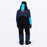 FXR Youth Vertical Monosuit in Midnight/Blue/Orange