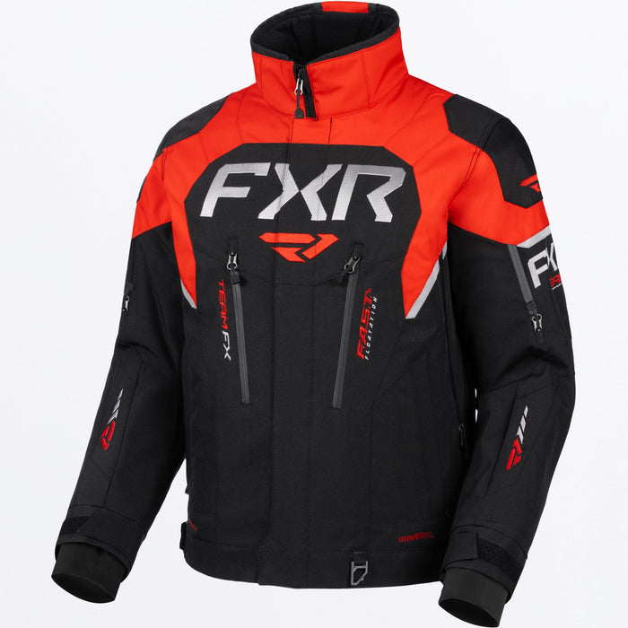 FXR TEAM FX 2-IN-1 JACKET 2025 - Black/Red