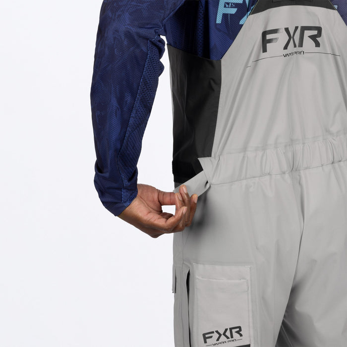 FXR Vapor Pro Tri-Laminate Bib Pant 2026Grey