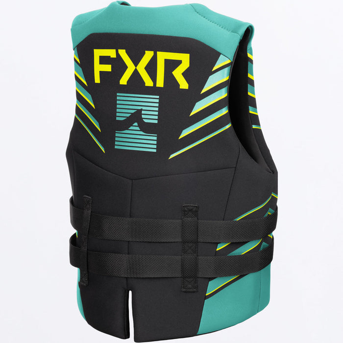 FXR PODIUM LIFE JACKET 2025 in Black/Teal