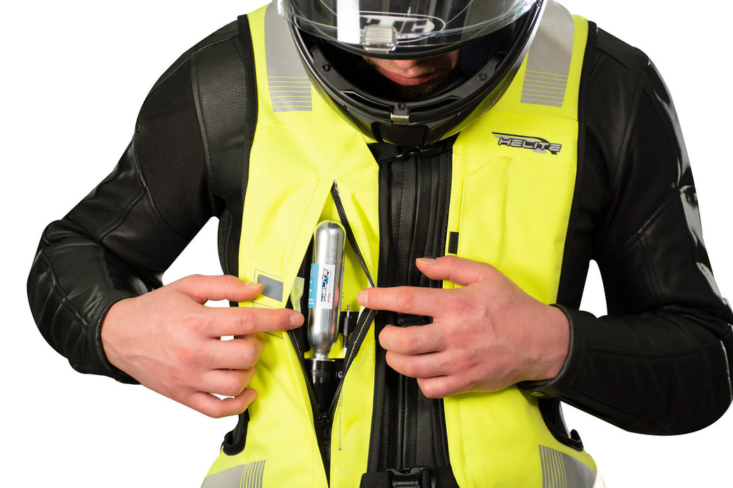 HELITE TURTLE 2 ELECTRONIC AIRBAG VEST 2026 in Hi-Viz