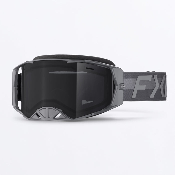 FXR Factory Ride Snow Goggle inTitanium