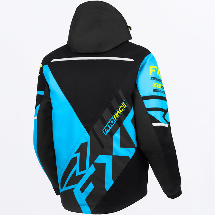 FXR Cold Cross CX Jacket in Blue/HiVis/Black