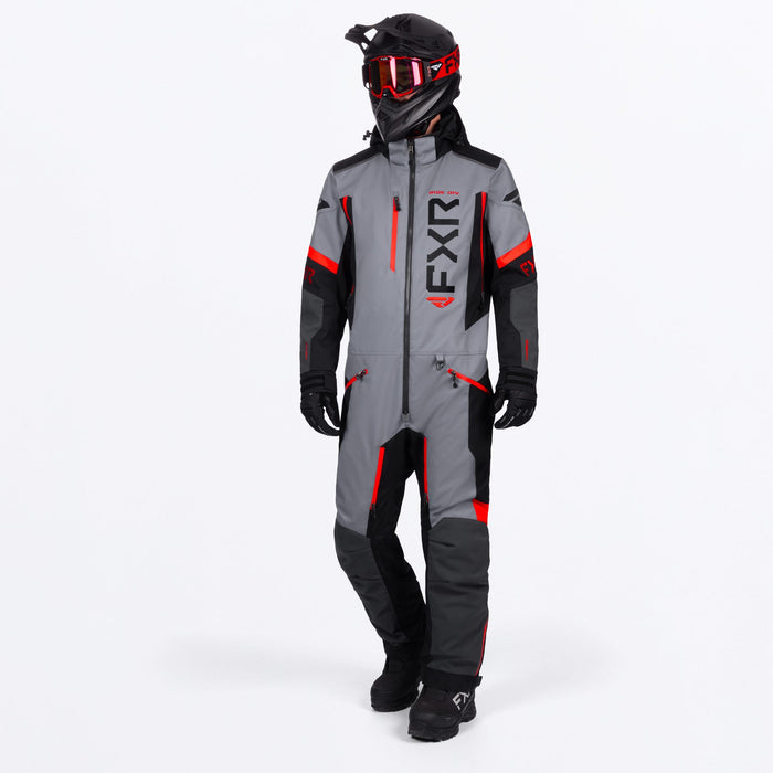 FXR HELIUM LITE MONOSUITS  2026 - Titanium/Red
